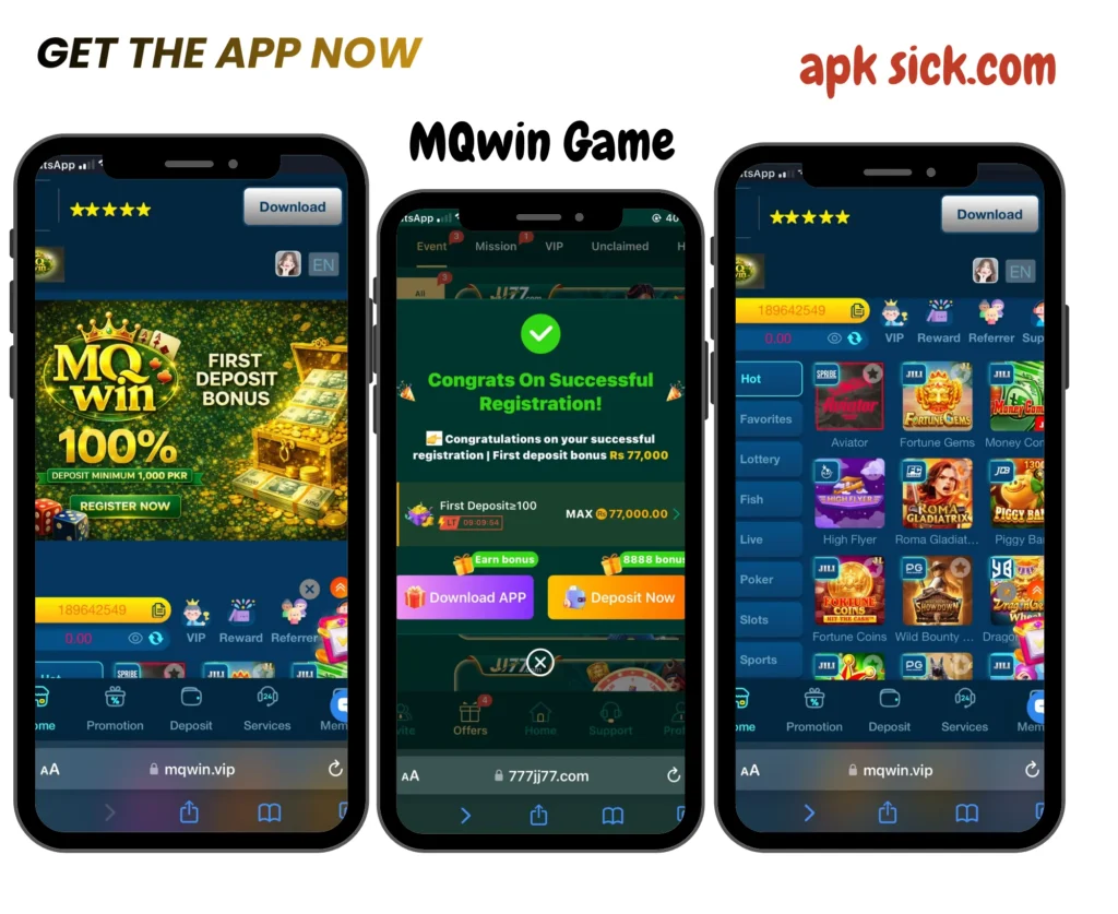 MQwin Game Apk Download Free