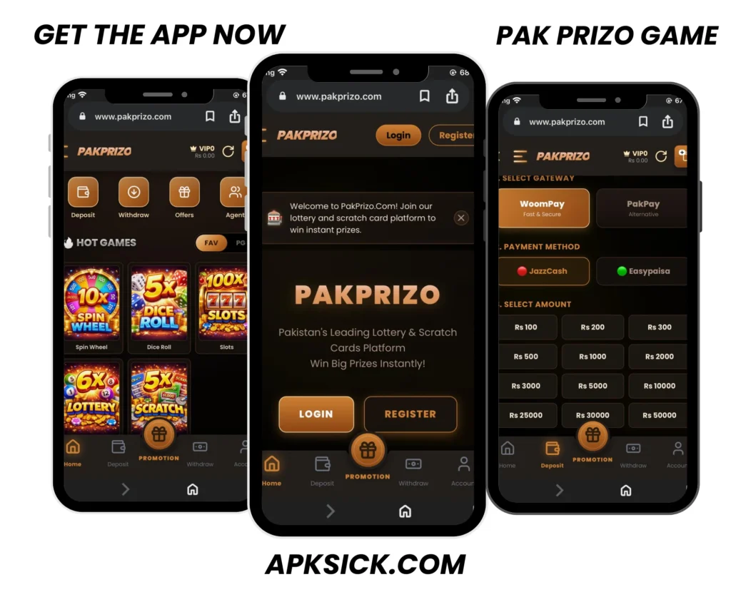 PAK PRIZO Game Download