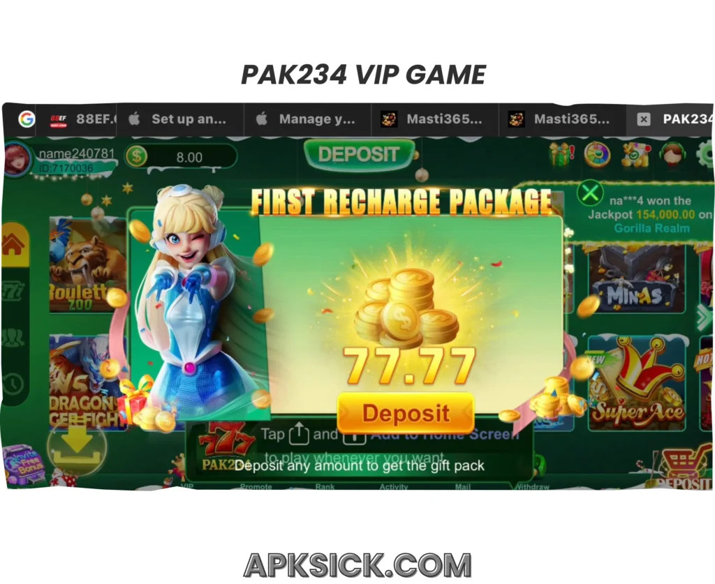 Pak234 Vip Game Apk Download